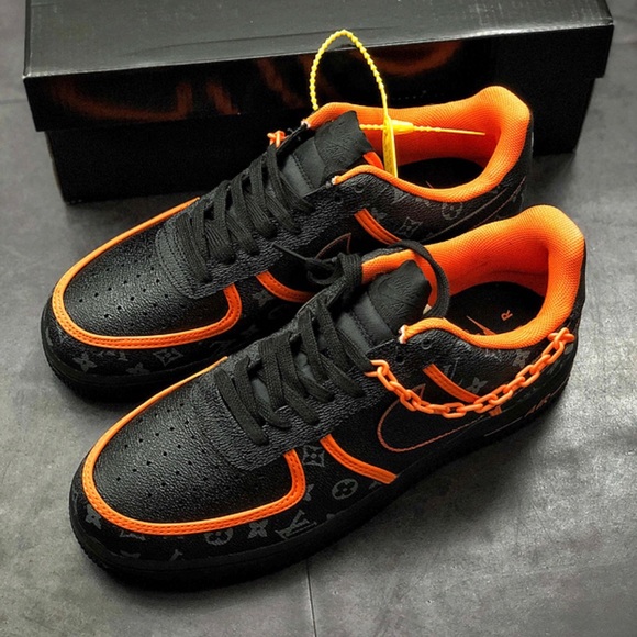 ❌SOLD OUT❌Customized Louis Vuitton AirForces - Picture 6 of 9